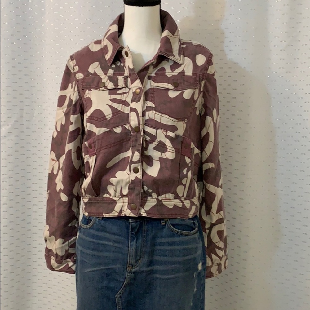 Anthropologie-Mags Utility Trucker Jacket NWT - Picture 1 of 9